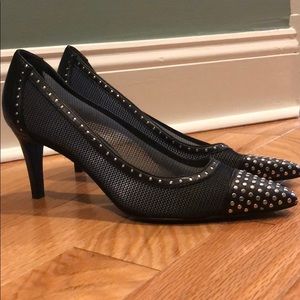 Stuart Weitzman mesh heels